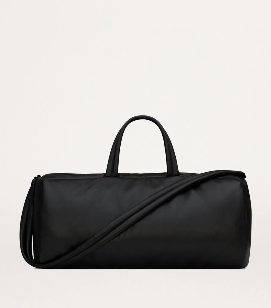 Yves Saint Laurent Calfskin Logo Duffle Bag 5