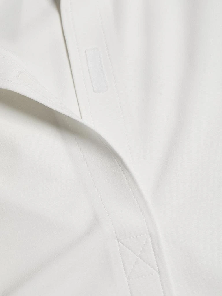 Norma Kamali Bonded Knit Structured Shirt 7