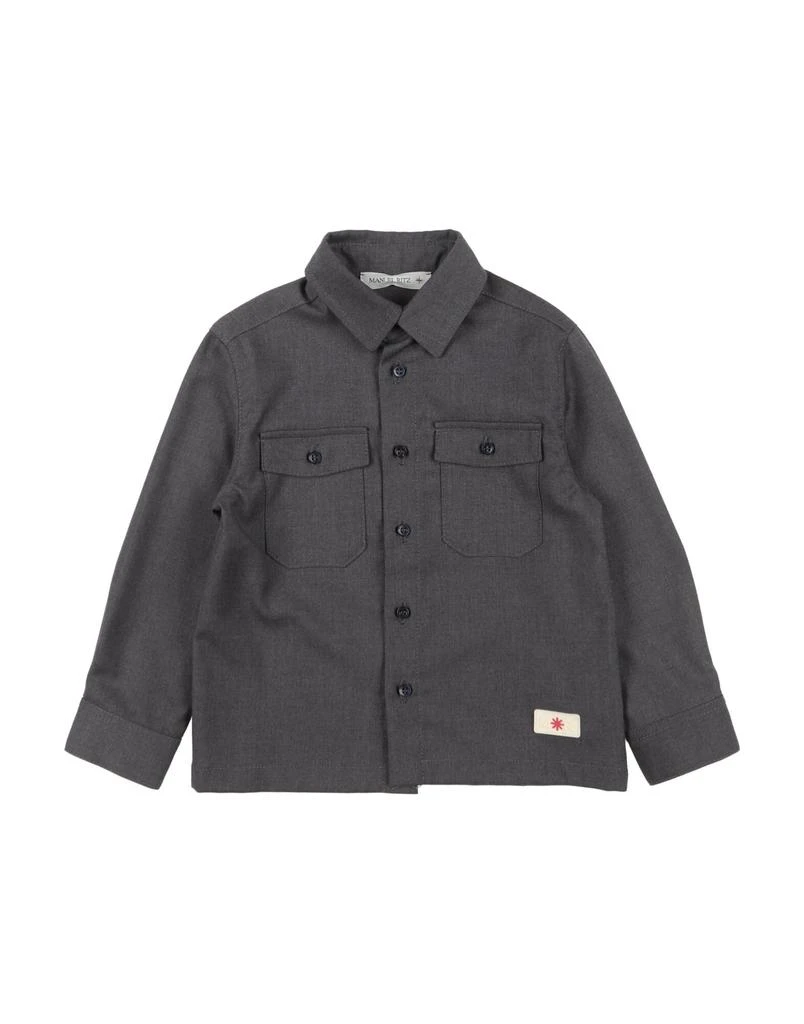 MANUEL RITZ Solid color shirt