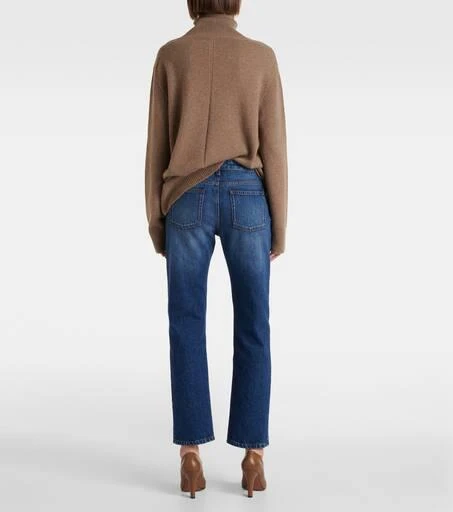 The Row Riaco mid-rise straight jeans 3