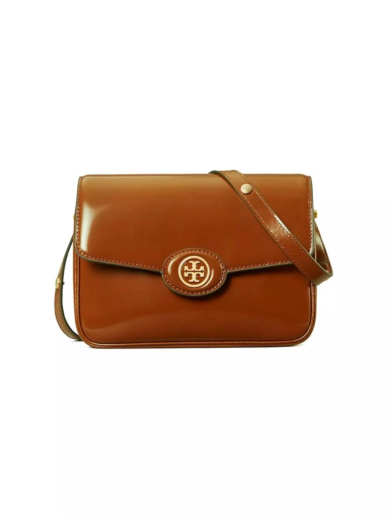 Tory Burch Robinson Spazzolato Leather Shoulder Bag 1