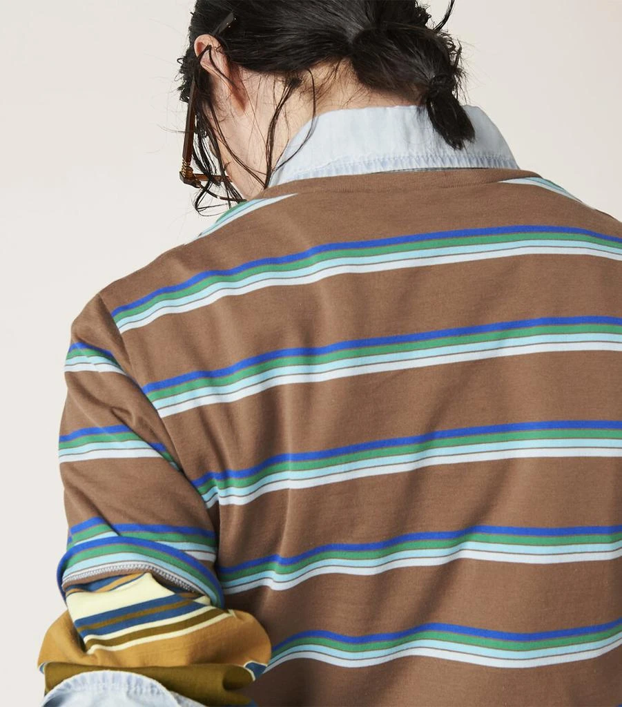 Miu Miu Cotton Striped T-Shirt 5