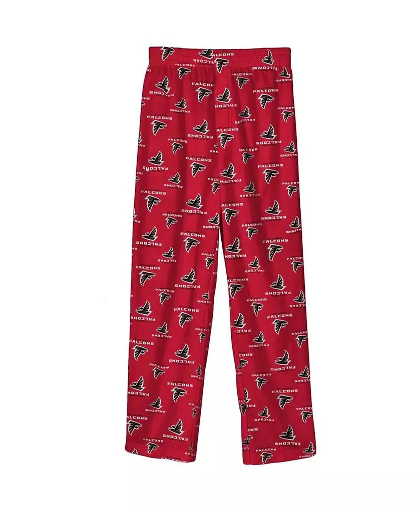 Outerstuff Big Boys Red Atlanta Falcons Team-Colored Printed Pajama Pants 1