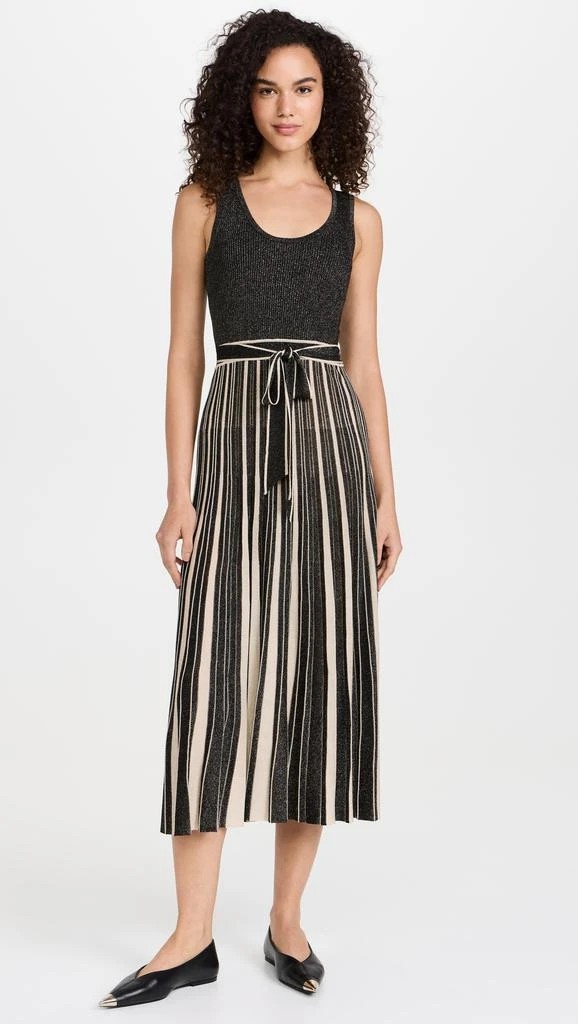 Zimmermann Illustration Metallic Scoop Dress 6