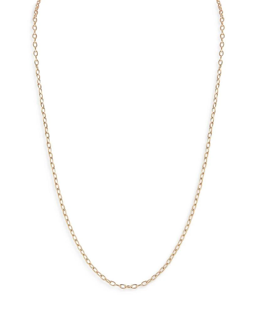 Walters Faith 18K Rose Gold Saxon Chain Necklace, 24" 1