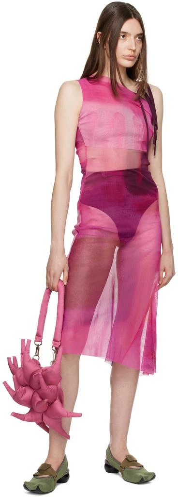 Pink Cutout Midi Dress  On Sale Now with Up to 80% Off | Discover  Exclusive Deals & Savings at BeyondStyle  Authentic PAULA CANOVAS DEL VAS  mid length dresses|women with Limited-Time