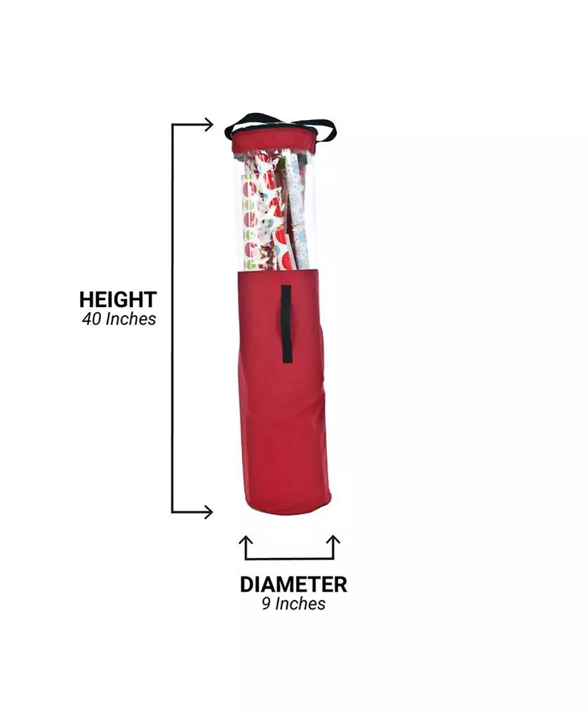 Santa
s Bag Christmas Wrapping Paper Storage Container 9