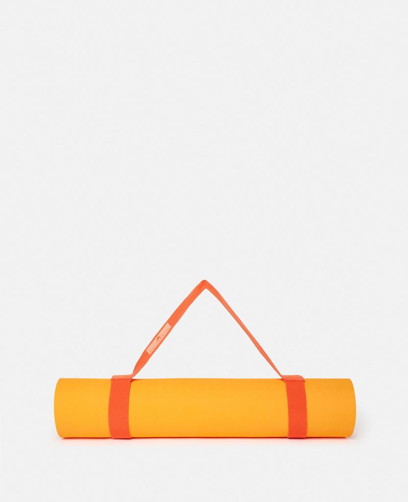 Stella McCartney Stella McCartney - Yoga Mat, Woman, Crew Orange/Chalk Coral