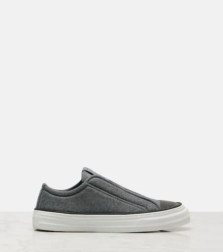 Brunello Cucinelli Low-top slip-on sneakers 4