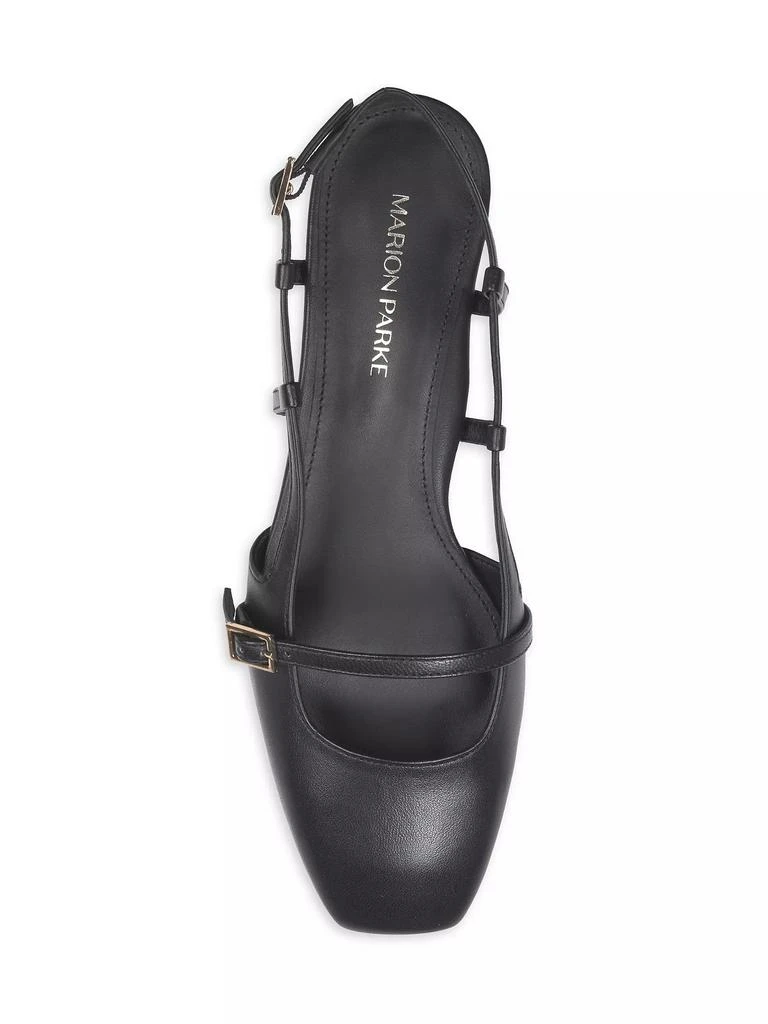 Marion Parke Mary Jane Sling Flats 3