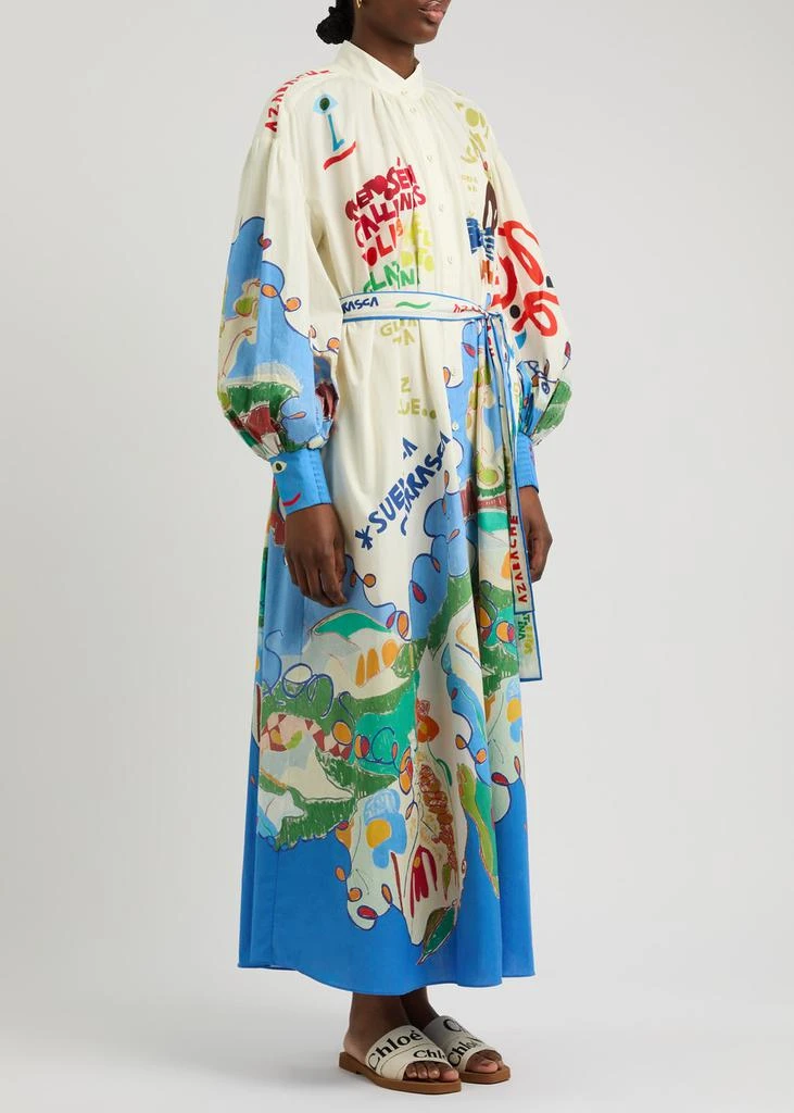 alemais nadia shirt dress Almais - Multi Nadia Shirtdress