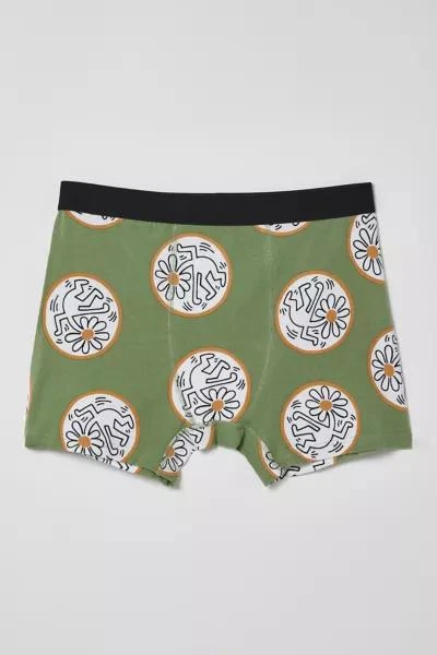 Urban Outfitters Keith Haring Dancing Flower Boxer Brief 1