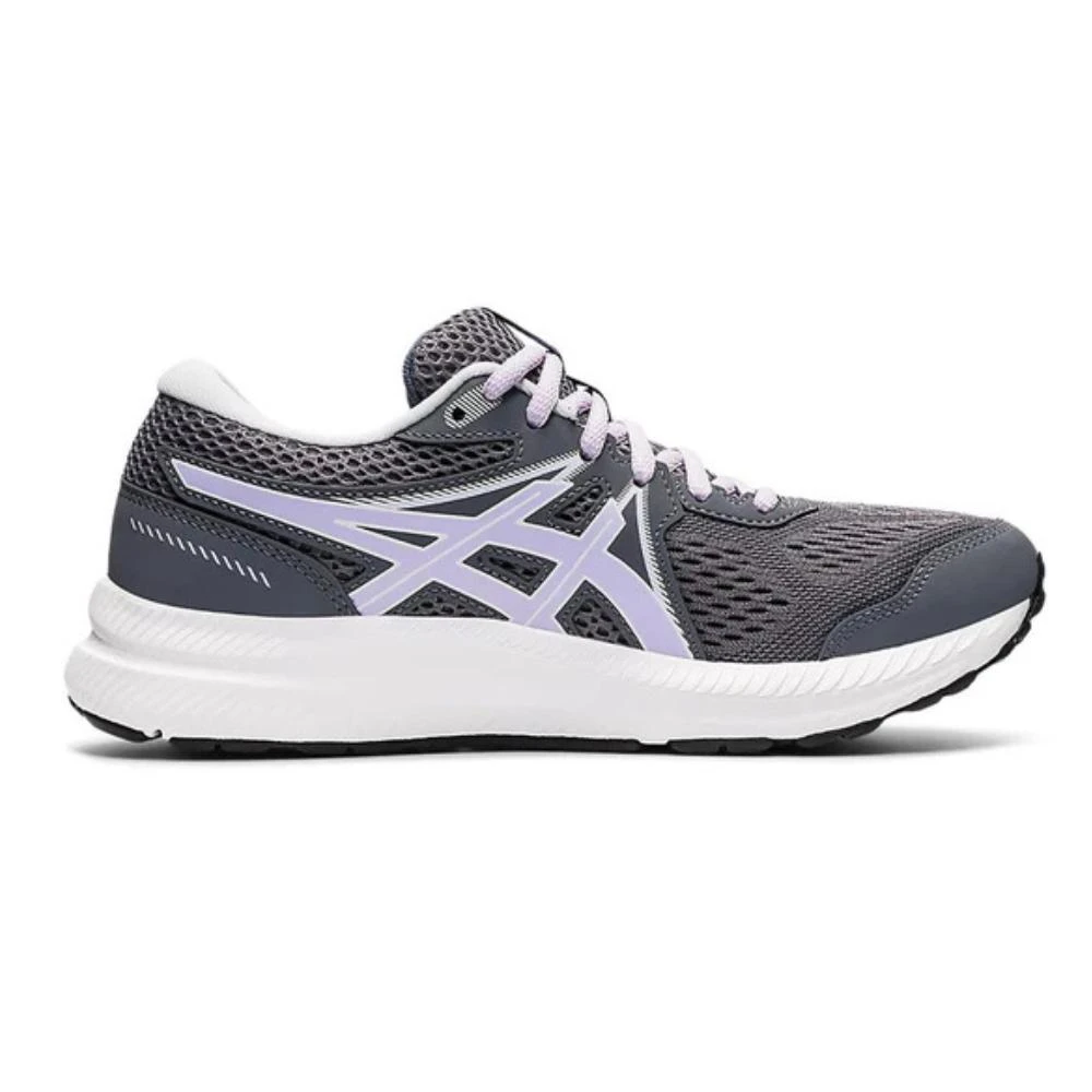 Asics Gel-Contend 7 1012A911-027 Women's US 5.5 Gray Trail Running Shoes EEE2371 2