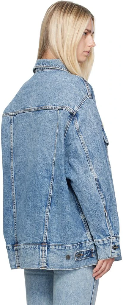 Khaite Blue 'The Grizzo' Denim Jacket 3