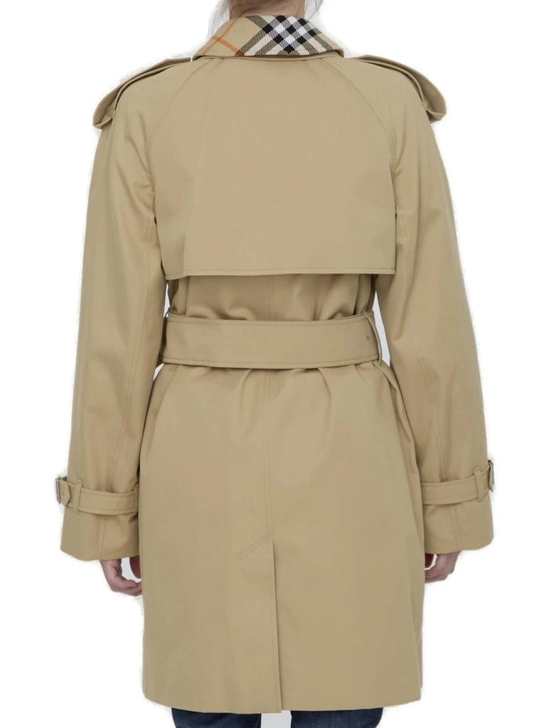 Burberry Burberry Double Breasted Belted Trench Coat 2