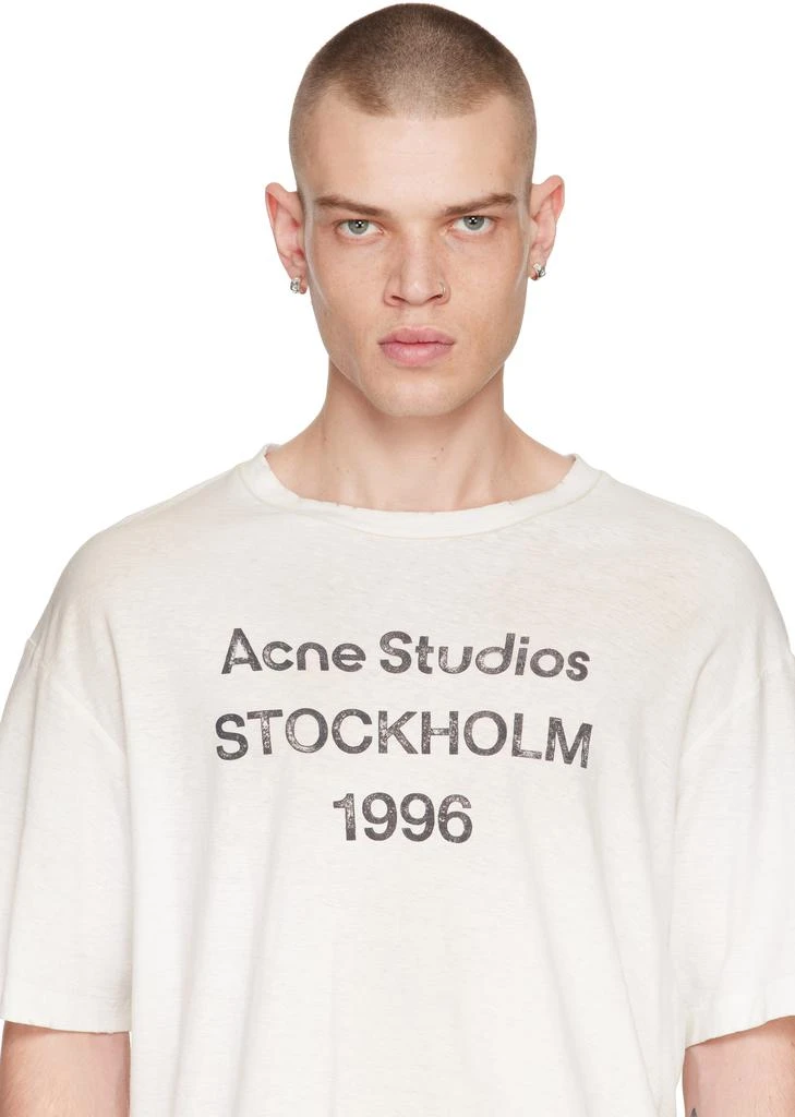 Ellie Mercer Silver Texture Hoop Earrings 3