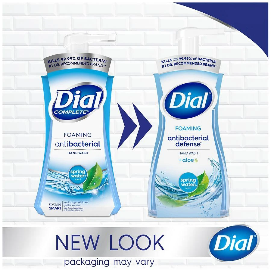Dial Complete Antibacterial Foaming Hand Wash Spring Water 2