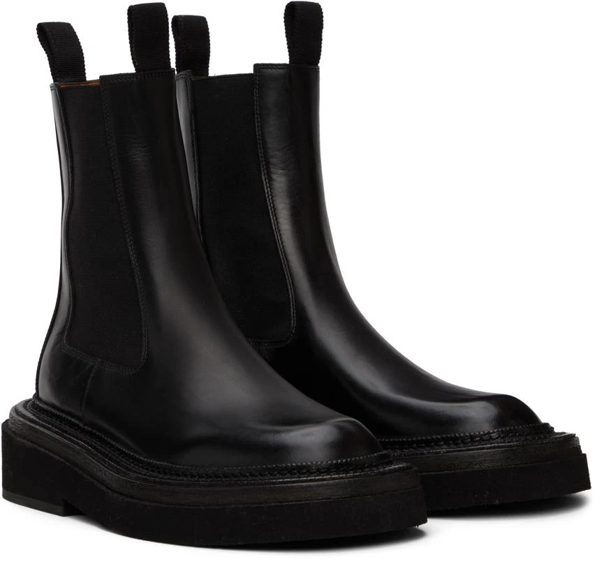 Marsèll Black Pollicione Chelsea Boots 4