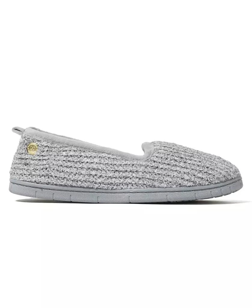 Dear Foams Women's Rachel Marled Chenille Closed Back Slippers 2