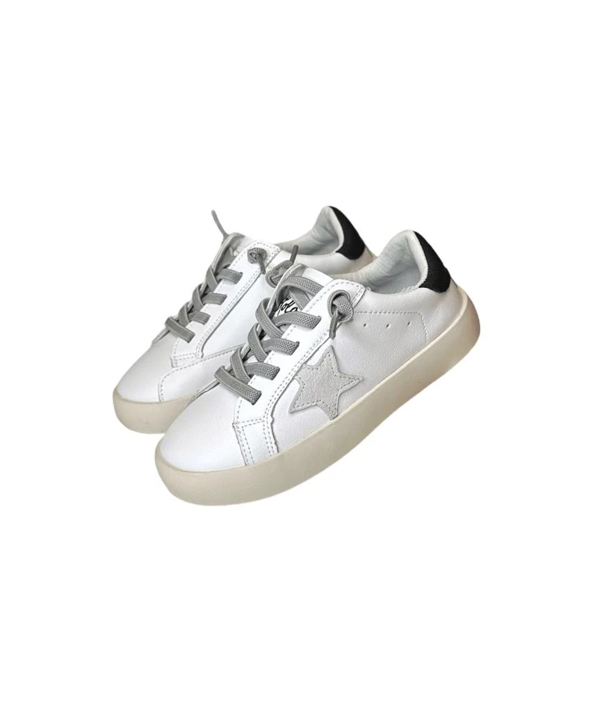 Lola + The Boys Black Starboy Sneakers 1