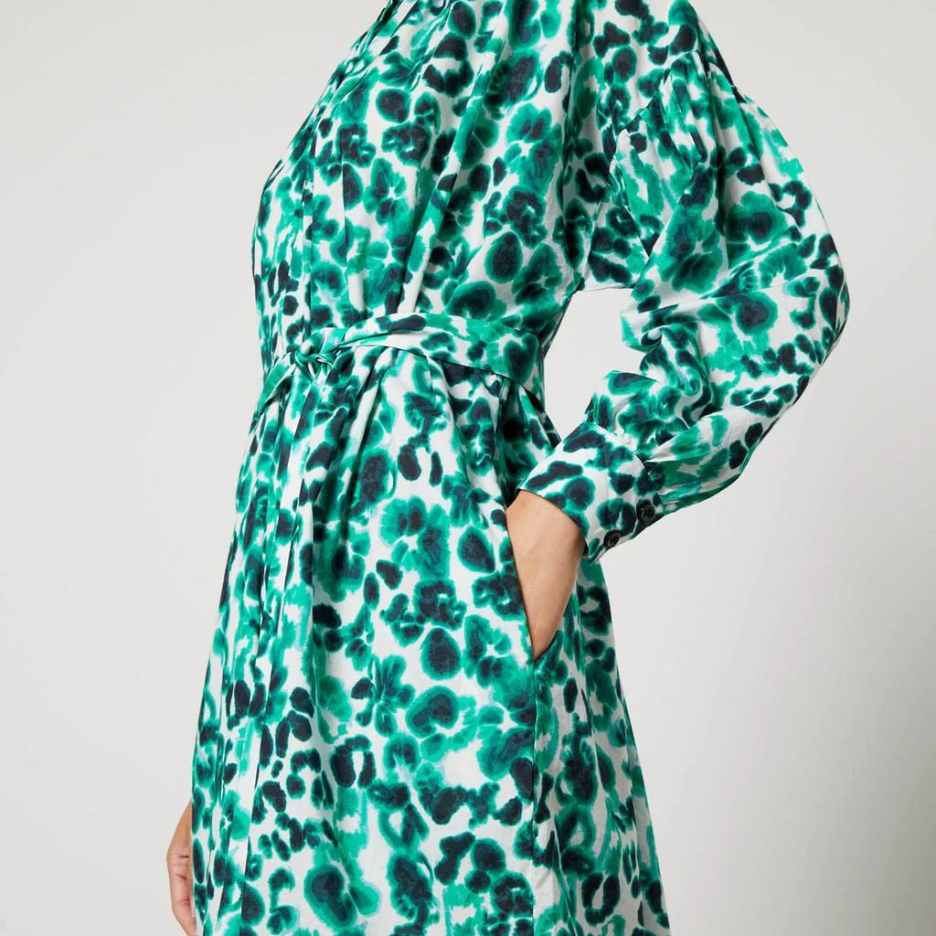 BAUM UND PFERDGARTEN Baum Und Pferdgarten Women's Abilene Dress - Flowding Flower Green 4