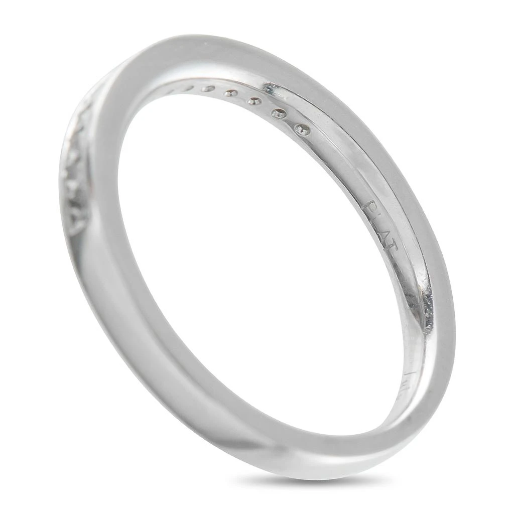 LB Exclusive Platinum 0.50ct Diamond Half-Eternity Band Ring MF09-012026 4