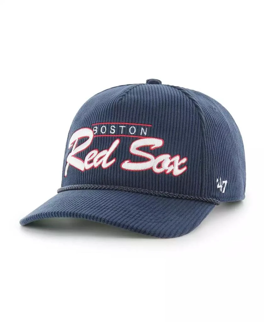 47 Brand Men's Navy Boston Red Sox Corduroy Hitch Adjustable Hat 2