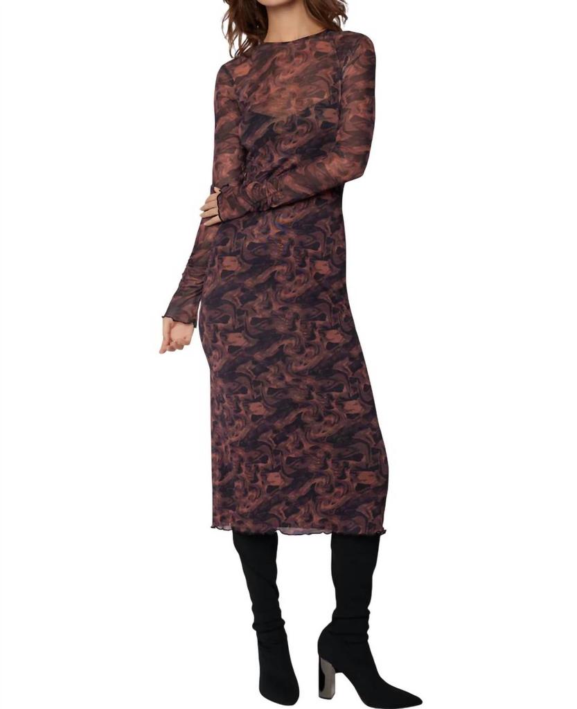Lost and Wander Lost + Wander - Contessa Mesh Midi Dress