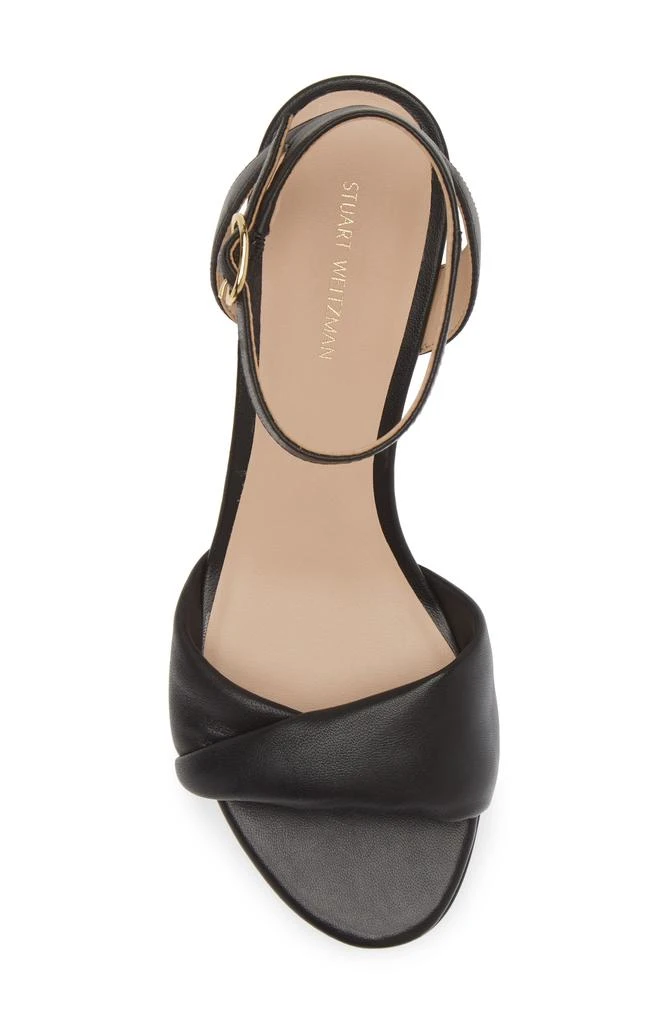 Stuart Weitzman Everly Block Heel Sandal 5