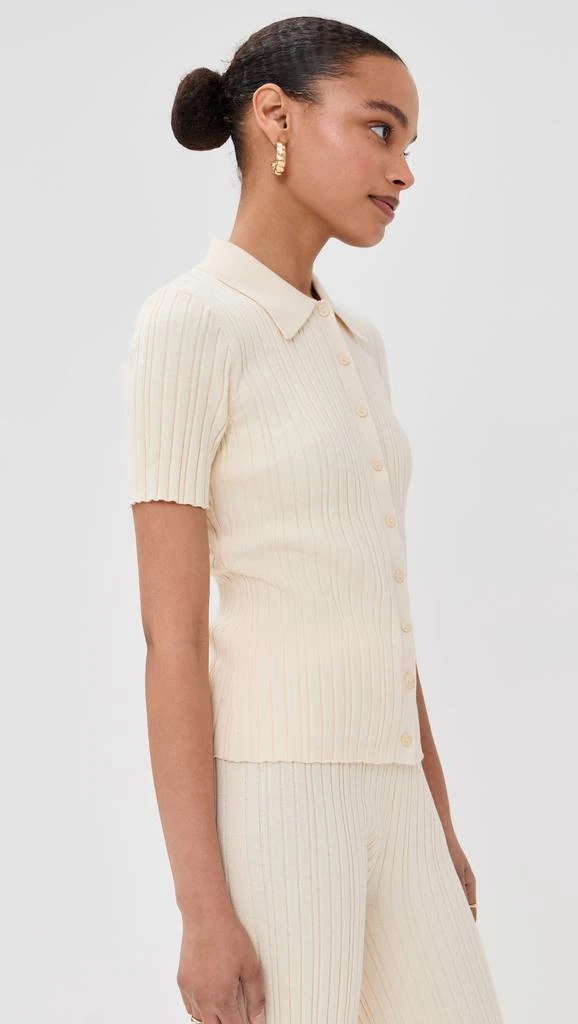 LE BOP Ribbed Button Up 3
