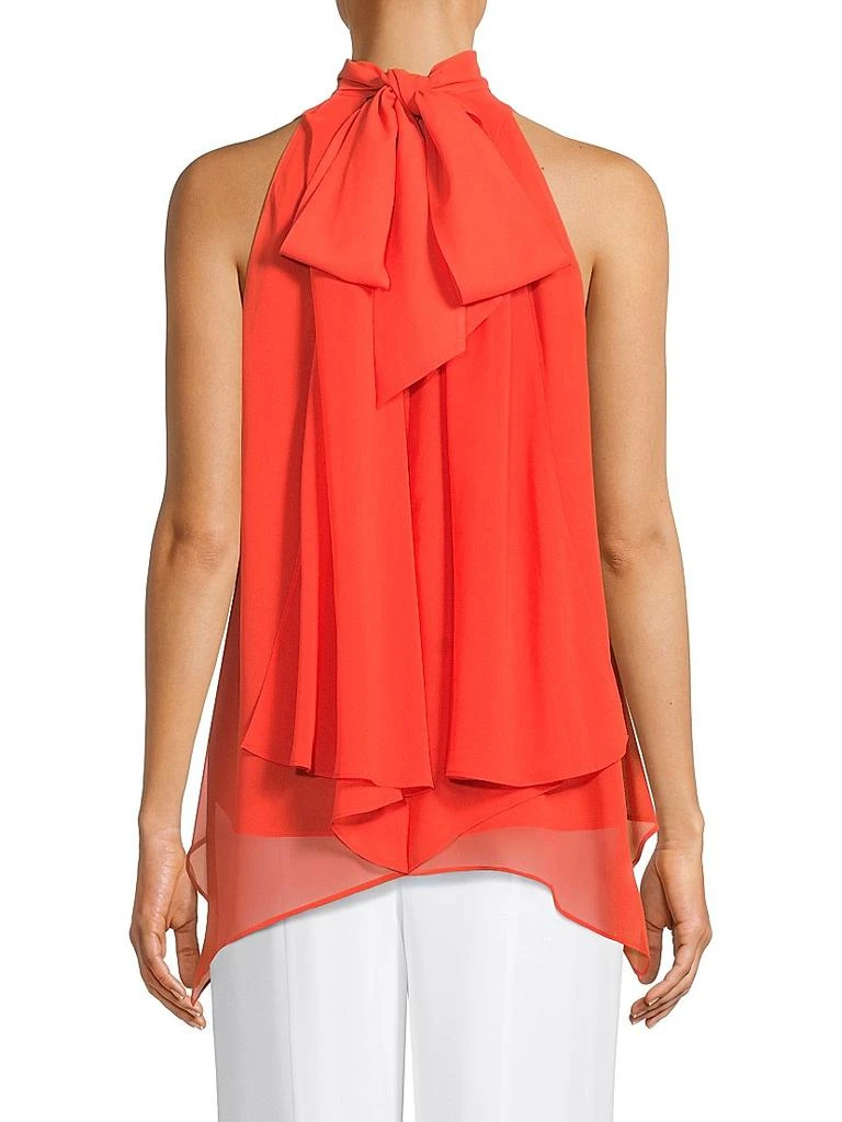 UNGARO Perry Chiffon Sleeveless Blouse 5