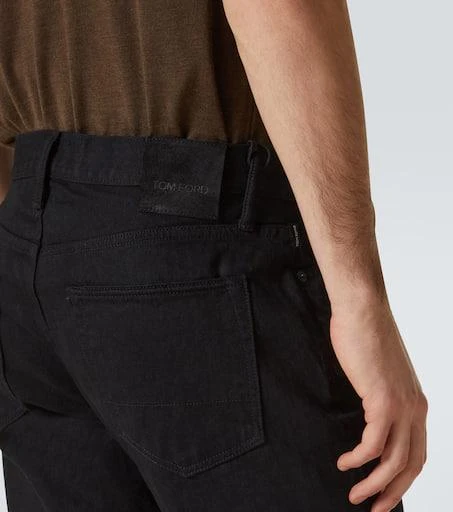 Tom Ford Logo straight jeans 5