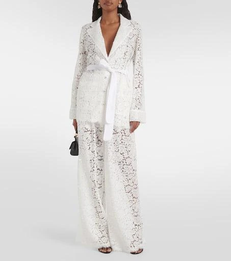 Dolce 
Gabbana Bow-detail lace jacket 2