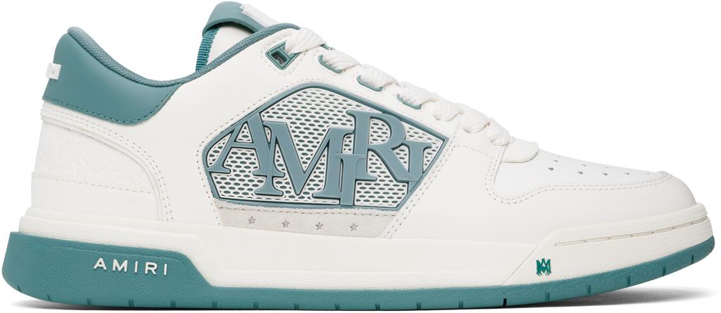 AMIRI White & Red Classic Low Sneakers - Casual Shoes