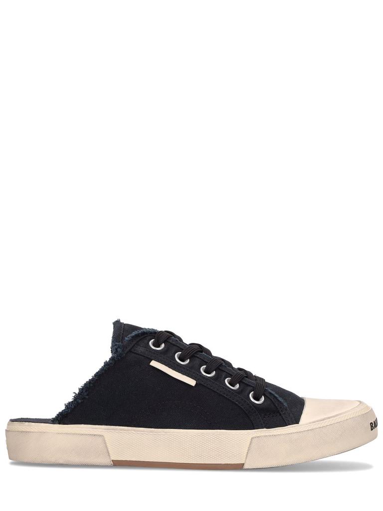 BALENCIAGA 20mm Paris Cotton Mule Sneakers
