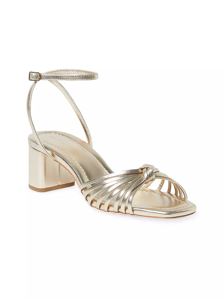 Loeffler Randall Olivia 55MM Leather Knot Sandals