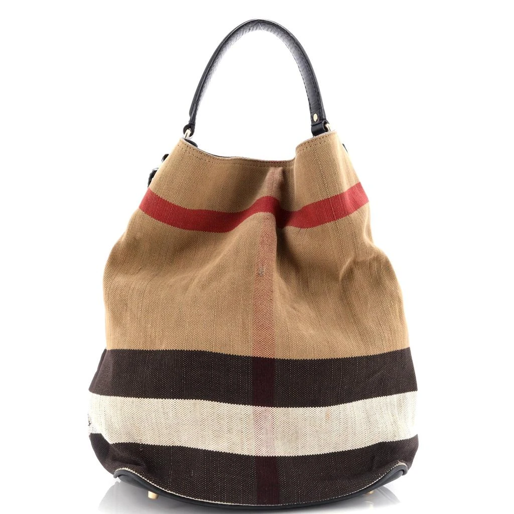 Burberry Ashby Bag House Check Canvas Medium 1