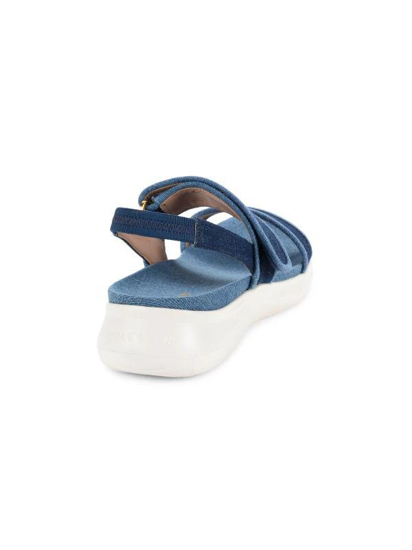 Cole Haan Meritt Denim Platform Sandals 3