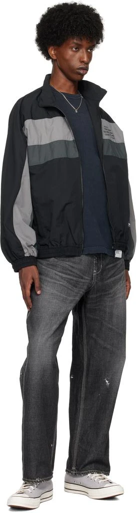 NEIGHBORHOOD Black Taffeta Track Jacket 4