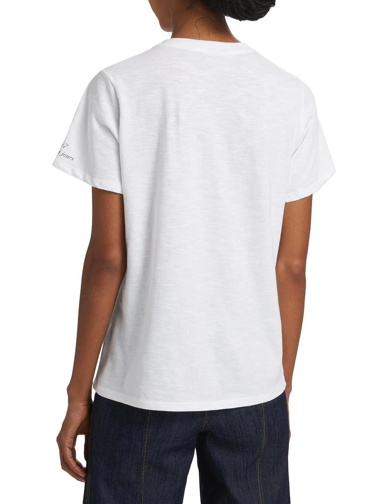 Cinq à Sept Heatset Bonjour Paris T-Shirt 2