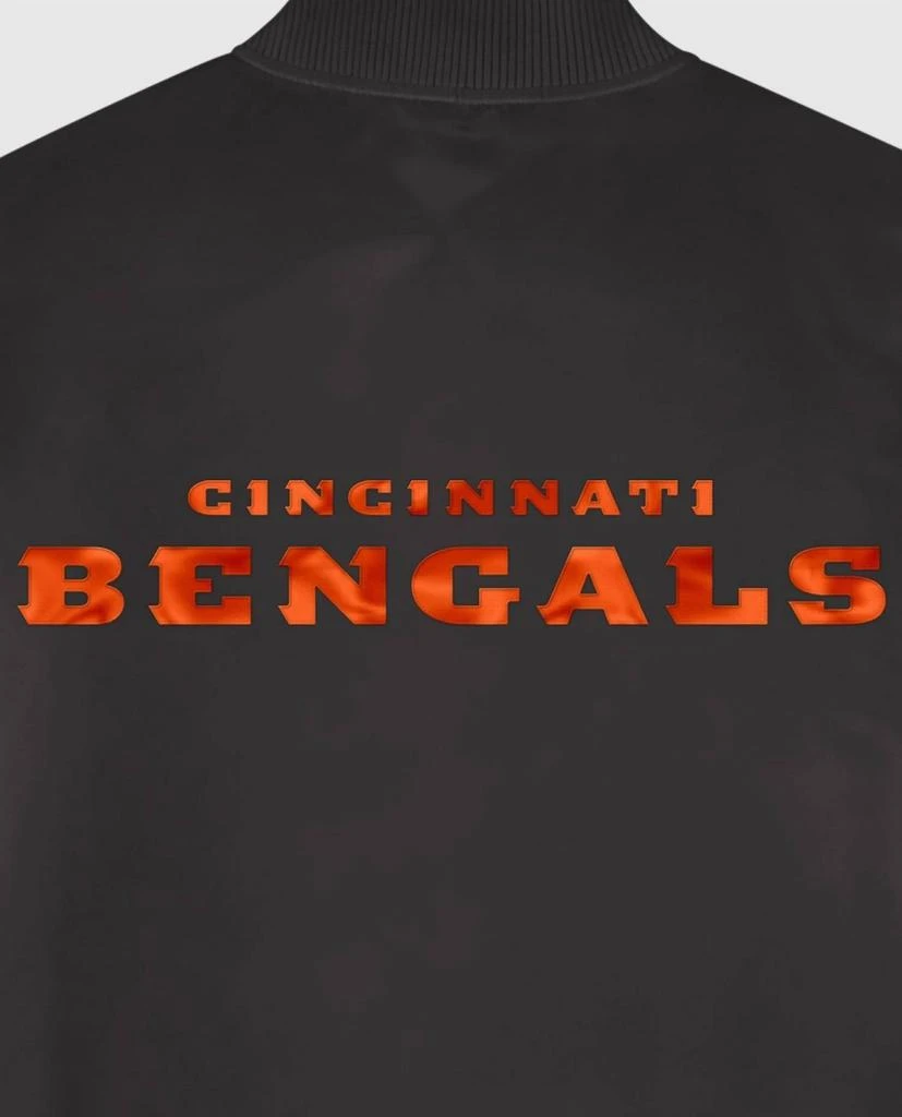 Starter Starter - Men's Cincinnati Bengals Satin Full-snap Starter Jacket 3