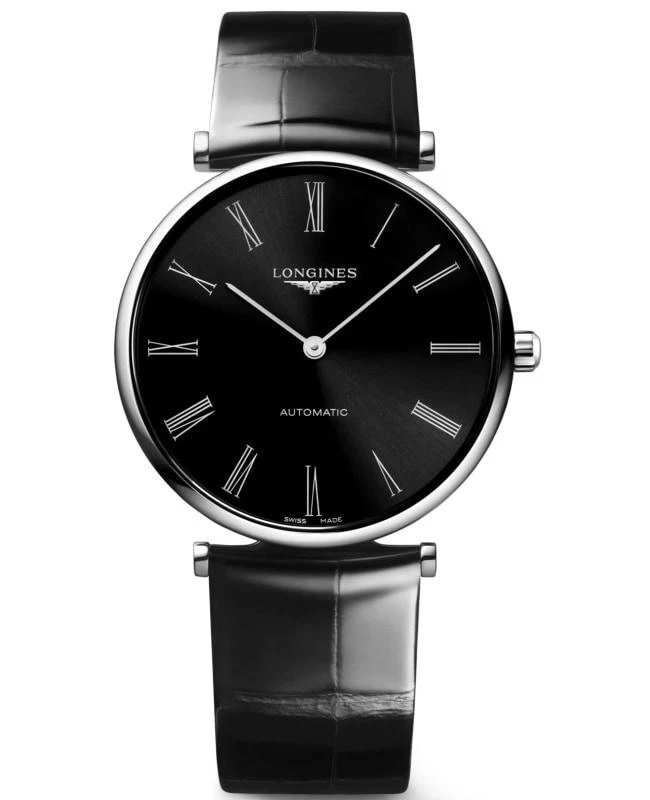 Longines Longines La Grande Classique Automatic Black Dial Leather Strap Women's Watch L4.918.4.51.2 1