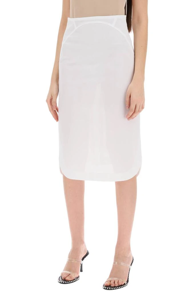 ALAIA "mermaid style heavy mesh skirt" 4