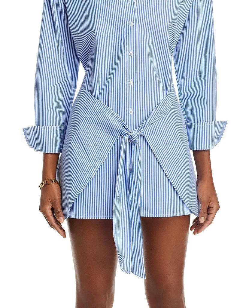 Lucy Paris Poplin Tie Front Dress 2