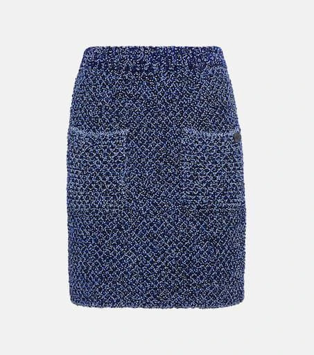 Salvatore Ferragamo Mouliné knit miniskirt 1