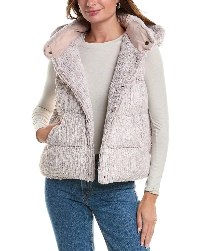 Unreal Fur Close Knit Vest 1