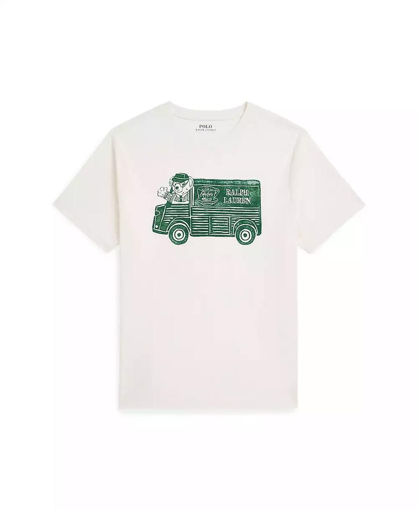 Ralph Lauren Big Boys Ralph’s Coffee Polo Bear T-Shirt