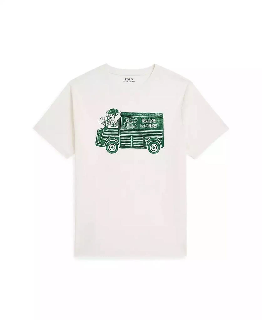 Ralph Lauren Big Boys Ralph’s Coffee Polo Bear T-Shirt 1