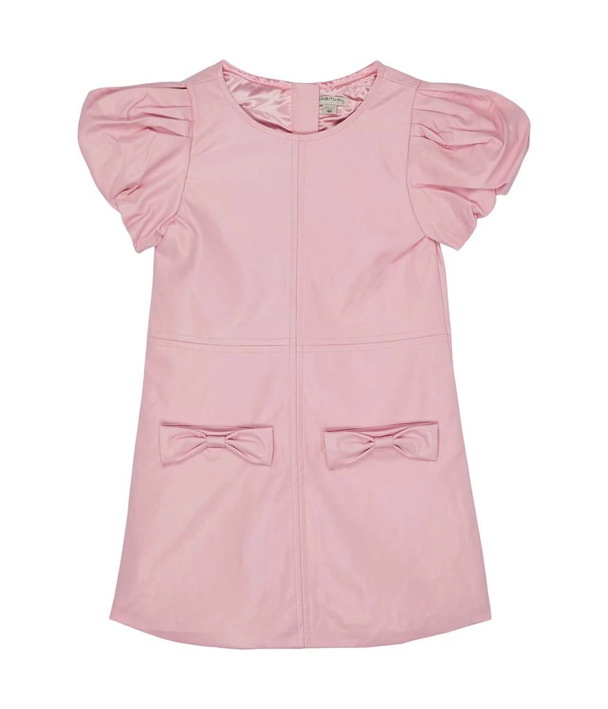 Habitual A-Line Puff Sleeve Dress (Toddler/Little Kids) 1