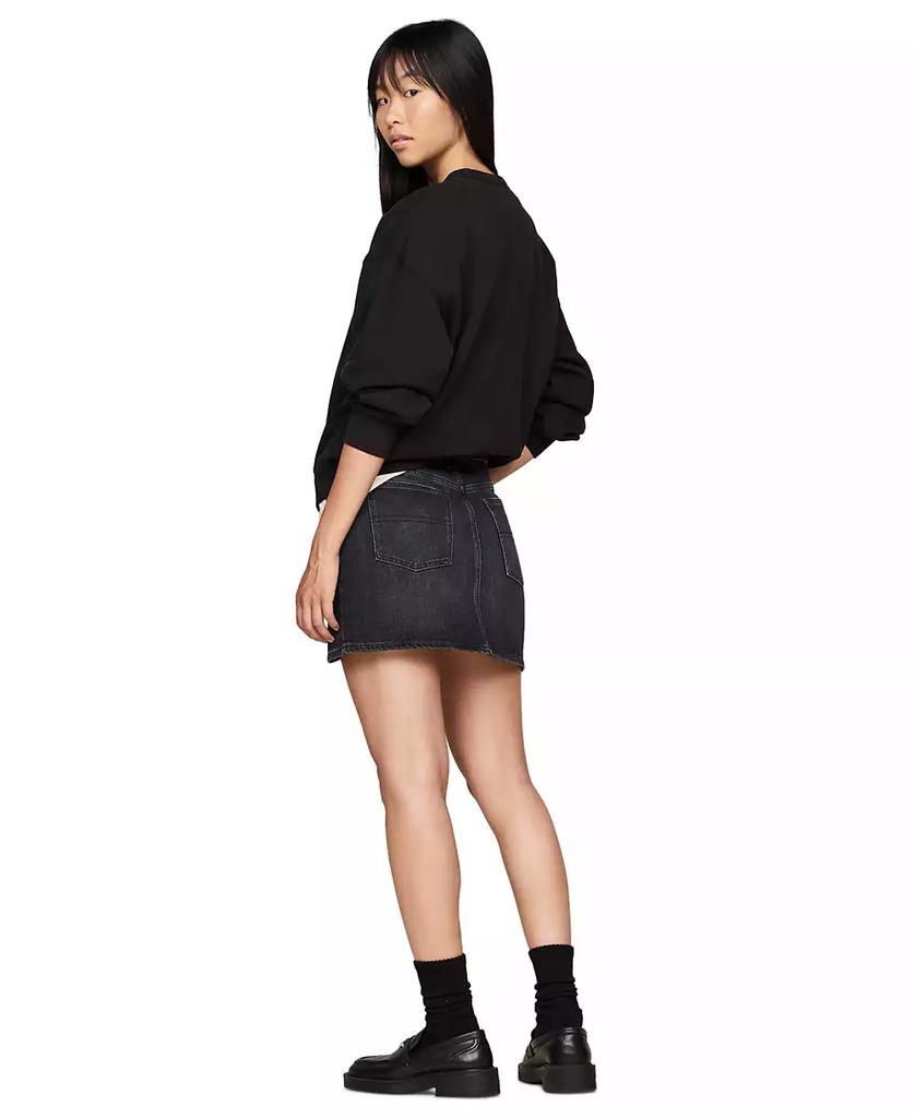 Tommy Jeans Women's Izzie Rhinestone Denim Miniskirt